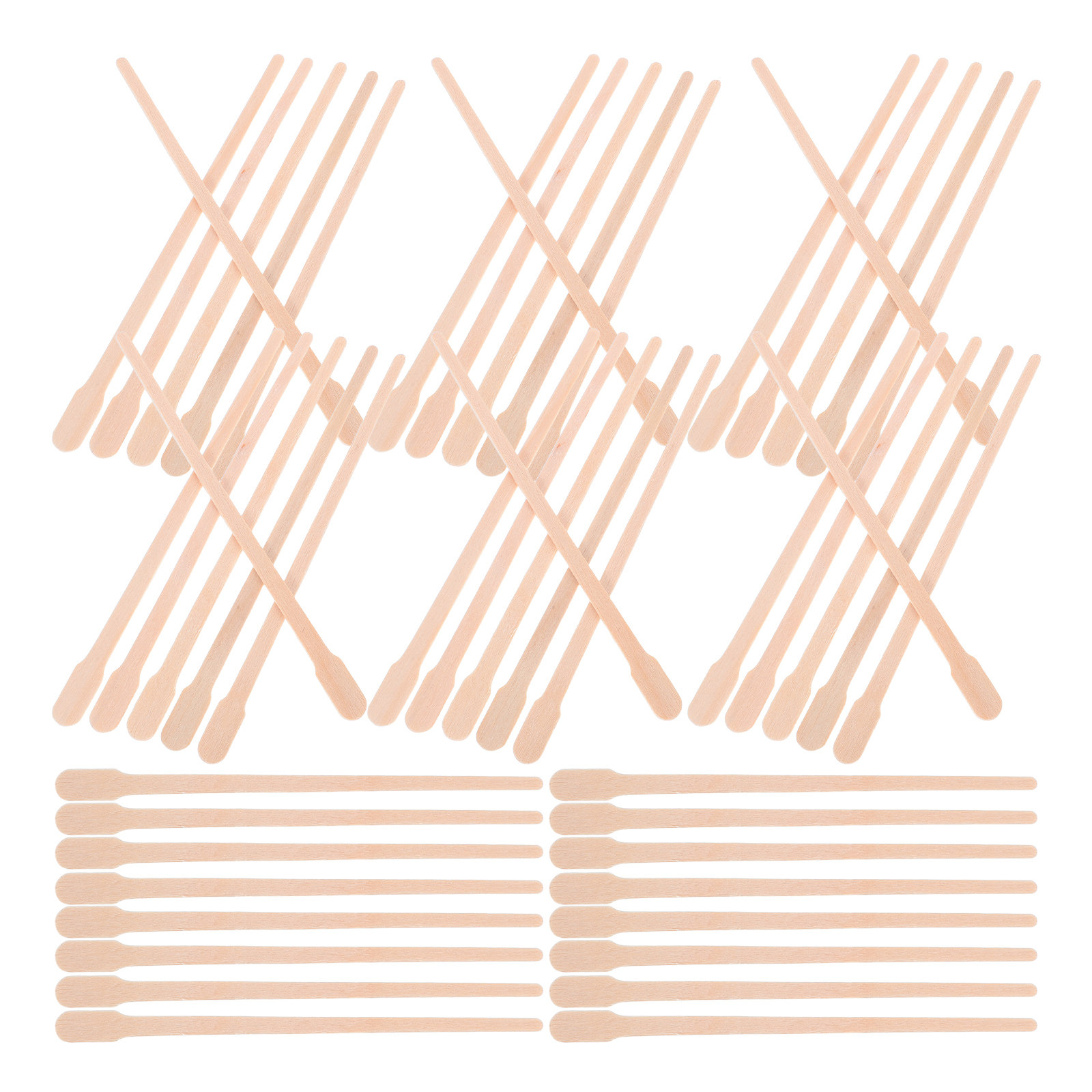 Art Craft Blend - 400Pcs Wooden Stir Sticks for Epoxy
