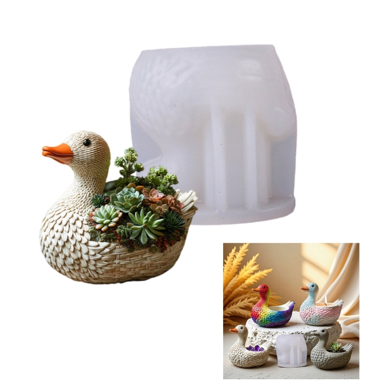 Art Craft Decoration Ideas - Reusable Silicone Duck Mold Silicone Texture