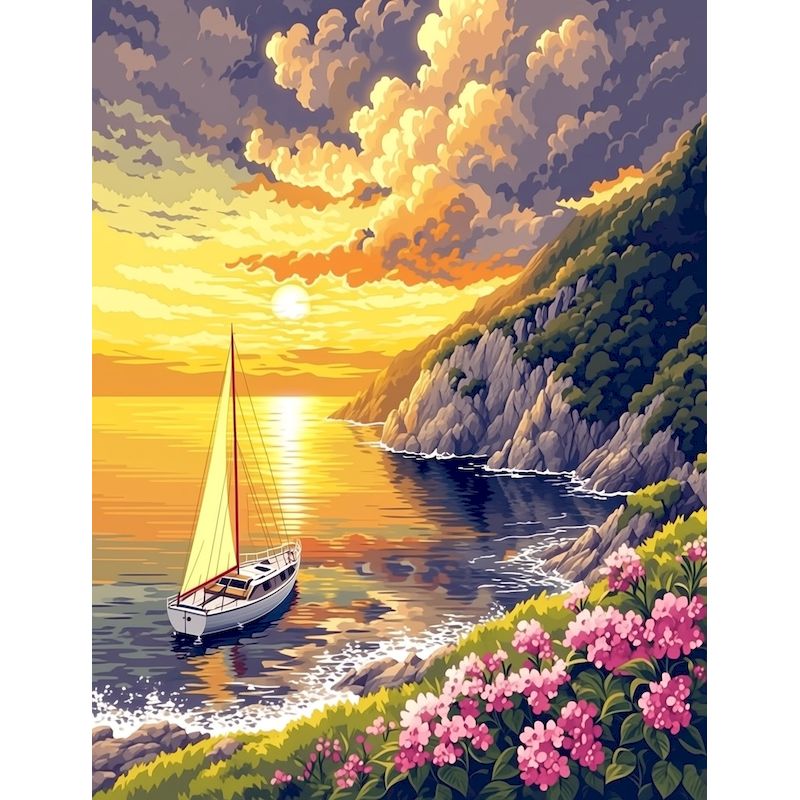 Art Craft Decoration Ideas - GATYZTORY Painting By Numbers Handiwork Art
