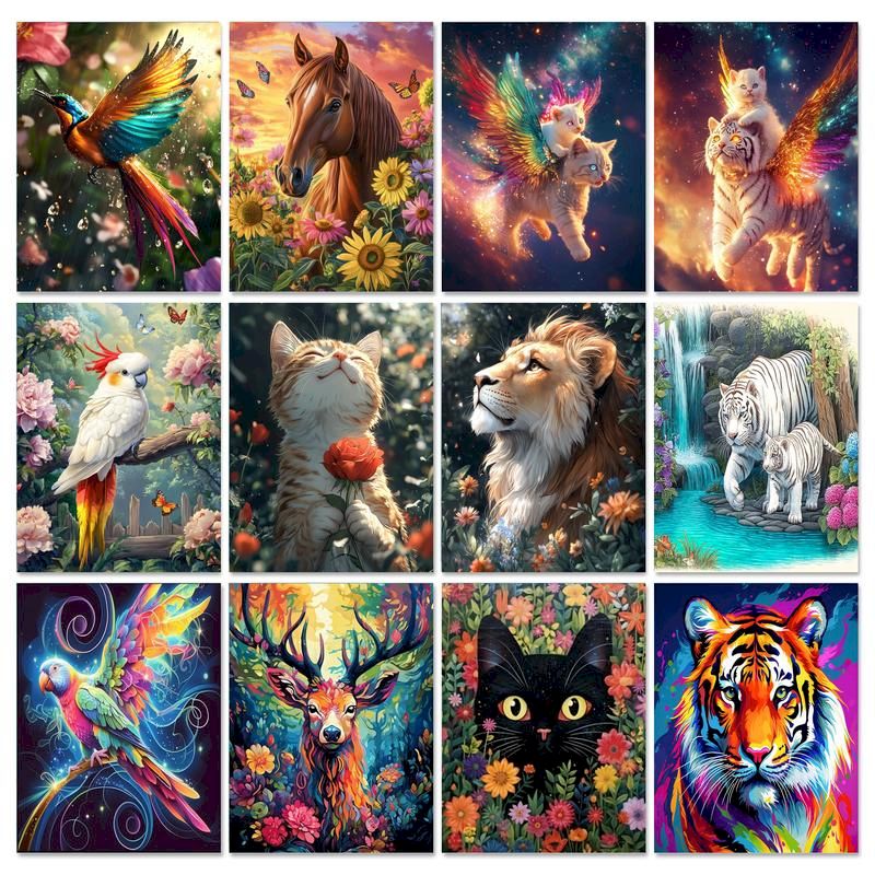 Art Craft Decoration Ideas - GATYZTORY Painting By Numbers For Adults