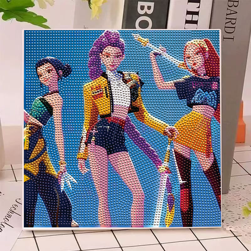 Art Craft Gifts - Anime Hunters Gilrs Lumi Mila Zoi