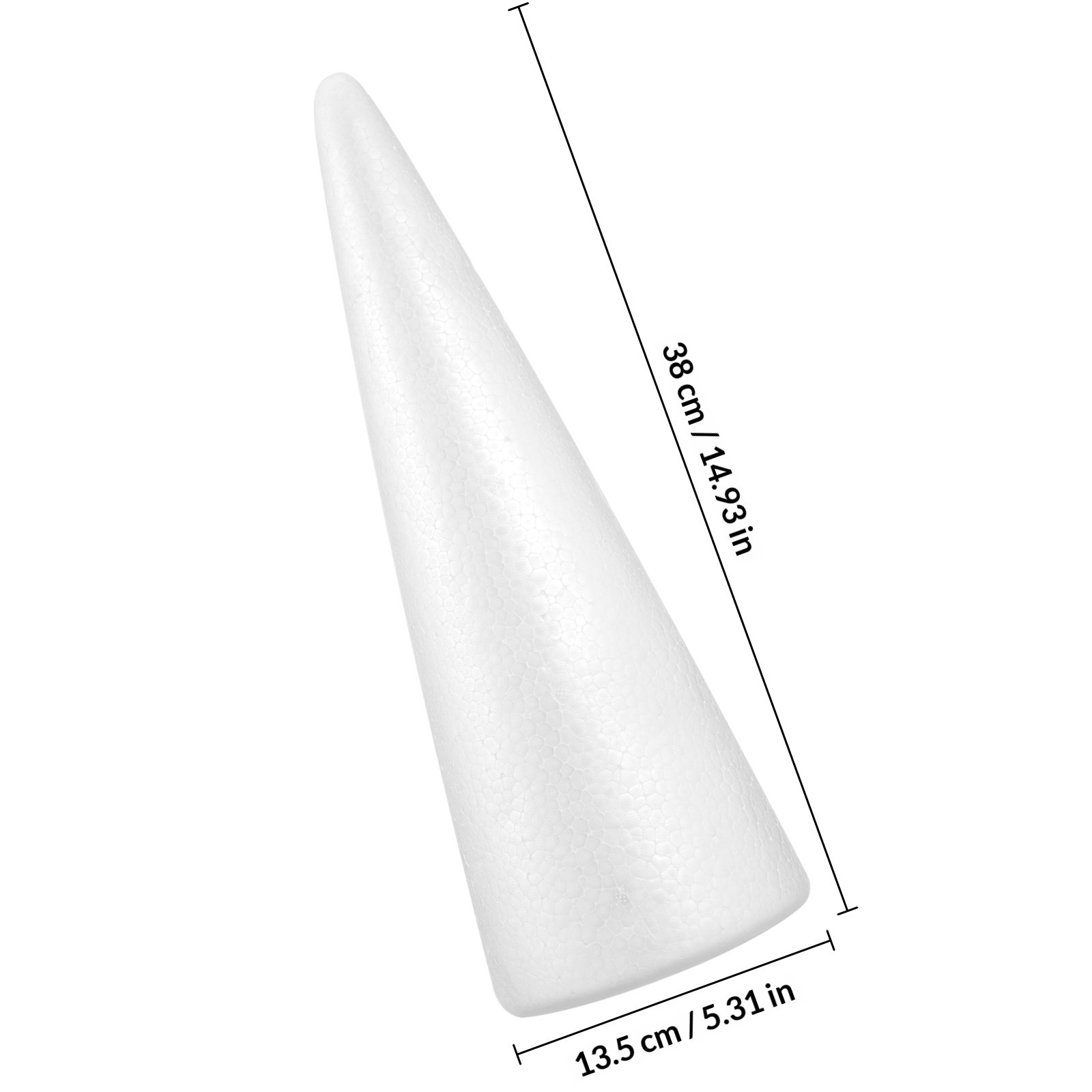 2Pcs Foam Craft Cone Christmas - Art Craft For Christmas review and price