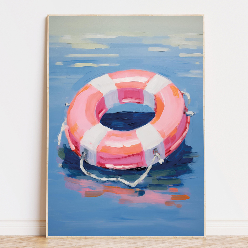 Colorful Pool Float Lifebuoy P - Art Craft House review and price