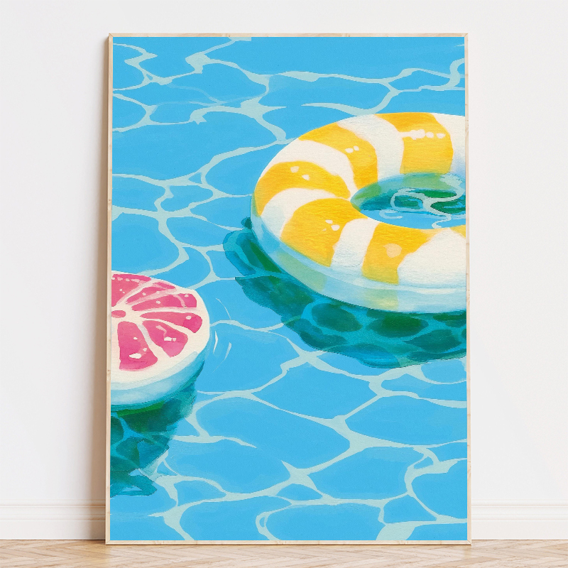 Colorful Pool Float Lifebuoy P - Art Craft House review and price