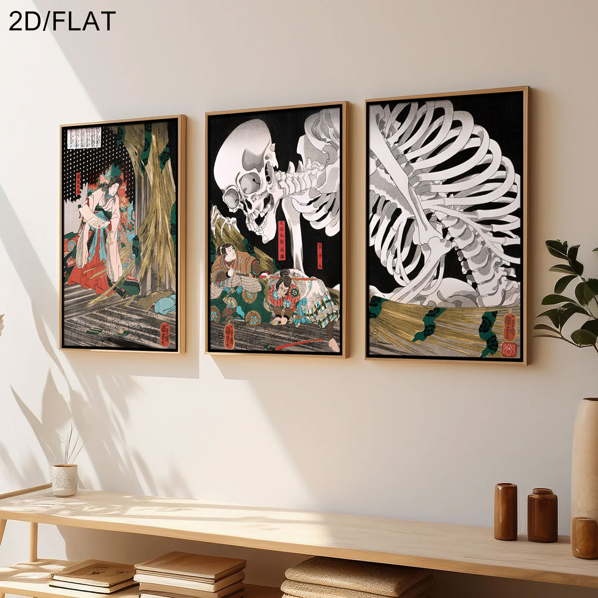 3pcs Retro Japanese Takiyasha  - Art Craft House review and price