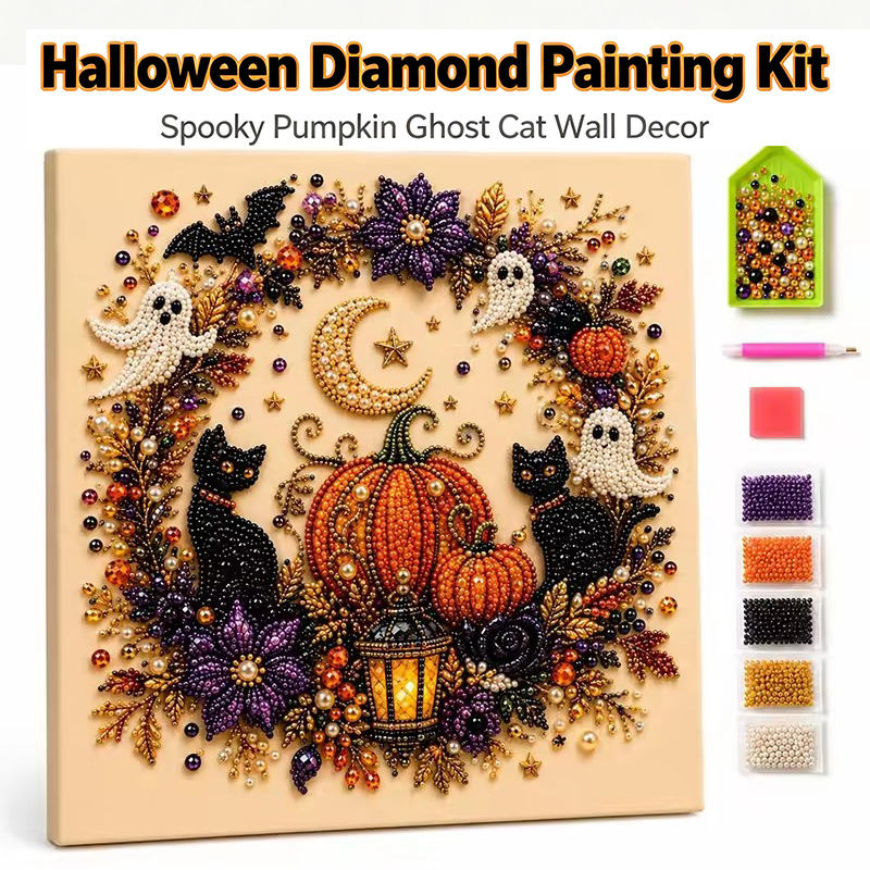 @Halloween Ghost Pearl Art Kit - Art Craft Halloween review and price