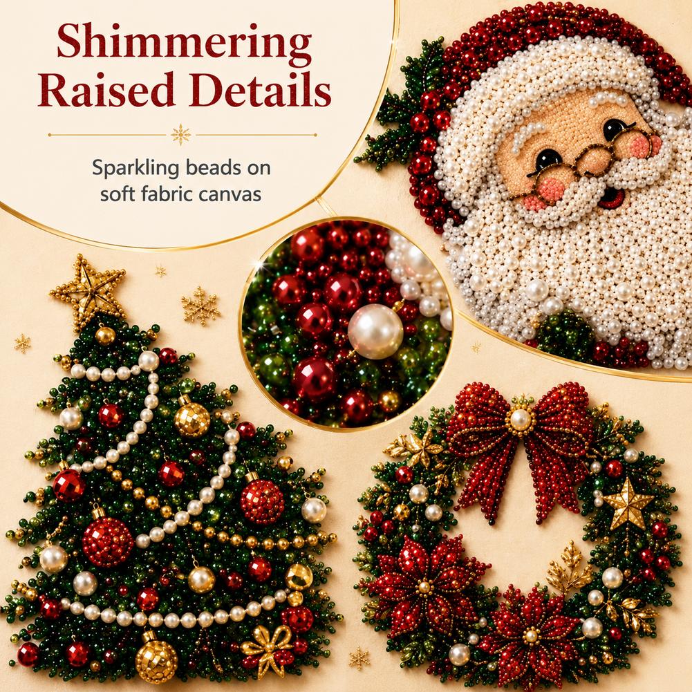 Christmas Santa Claus Pearl Ar - Art Craft For Christmas review and price