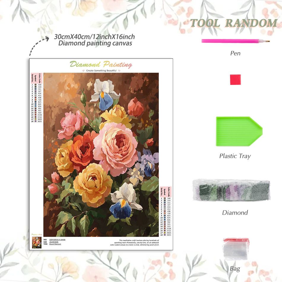 CHENISTORY Flower 5d Diamond P - Art Craft Decoration Ideas review and price