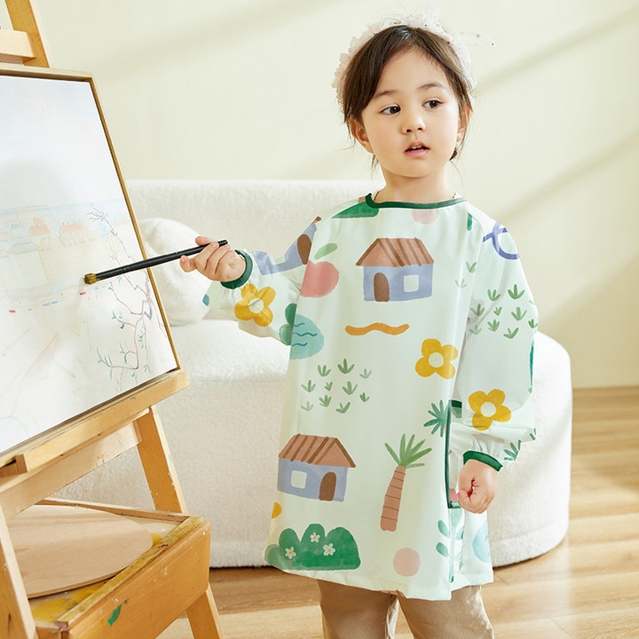 Children Waterproof Art Cover  - Art Craft For Preschool review and price
