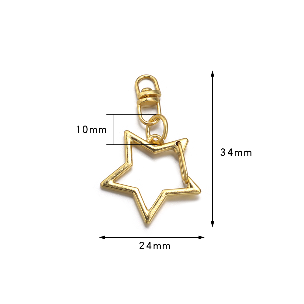 10Pcs Alloy Star Shaped Snap K - Art Craft Gifts review and price