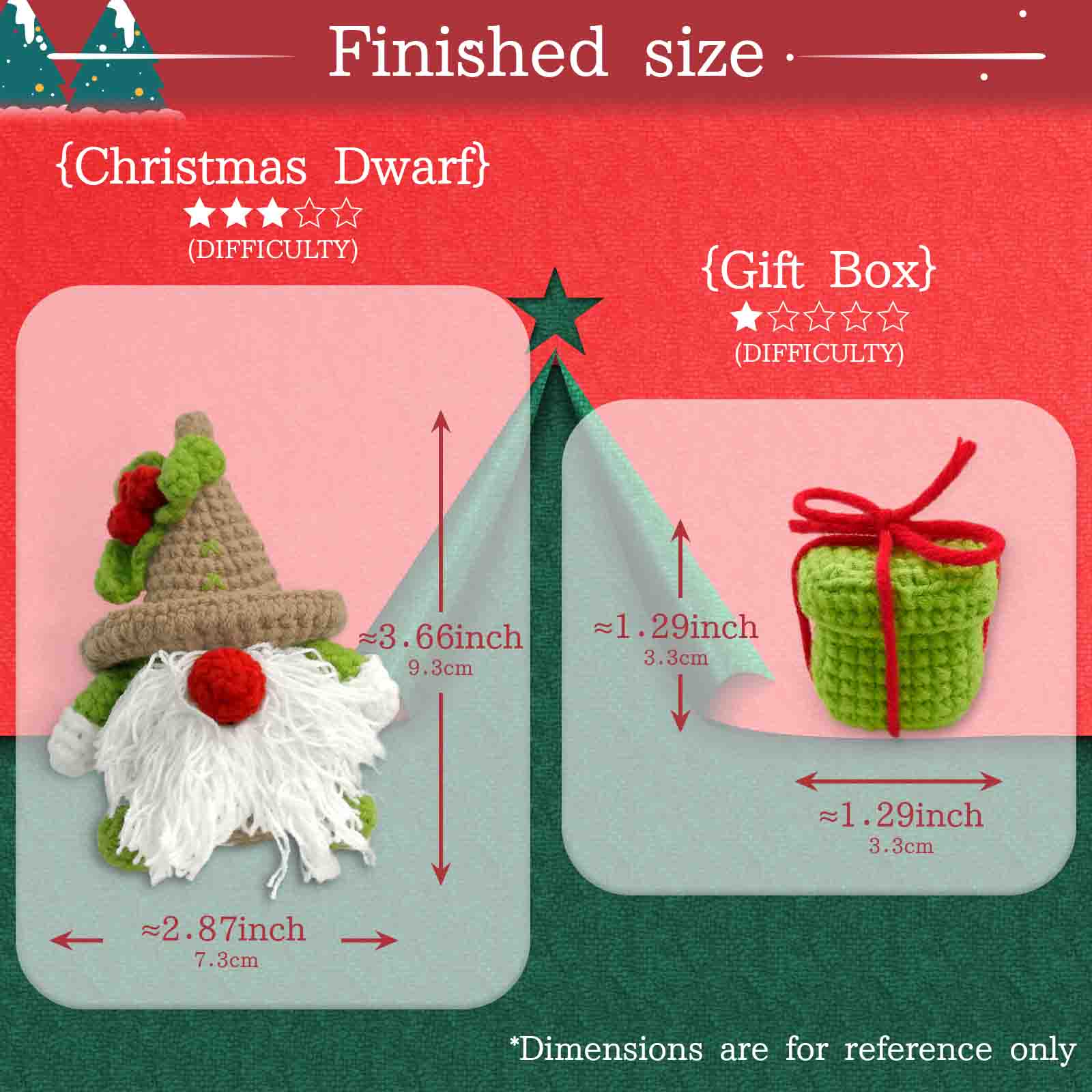 YAMAXIN 2PC Christmas Themed C - Art Craft For Christmas review and price