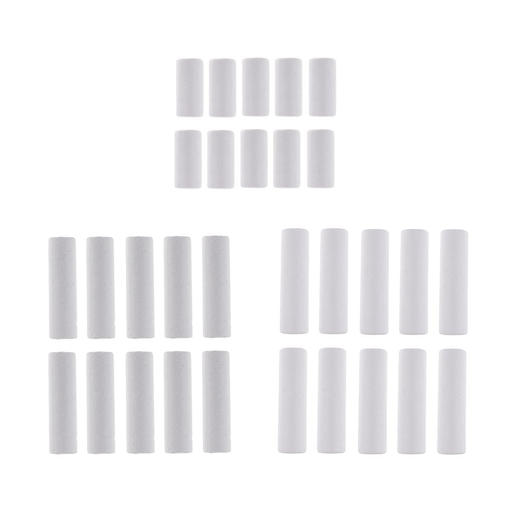 10 Pieces Blank White Cylinder - Art Craft For Christmas review and price