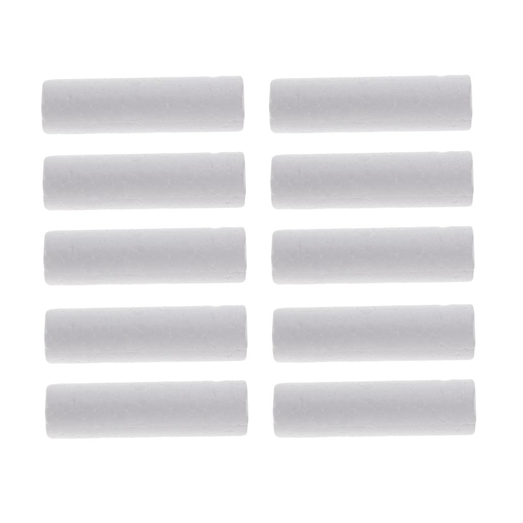 10 Pieces Blank White Cylinder - Art Craft For Christmas review and price