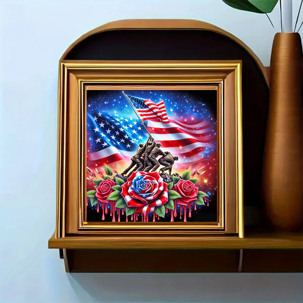 Warrior and Flower Pattern Dia - Art Craft Flower review and price