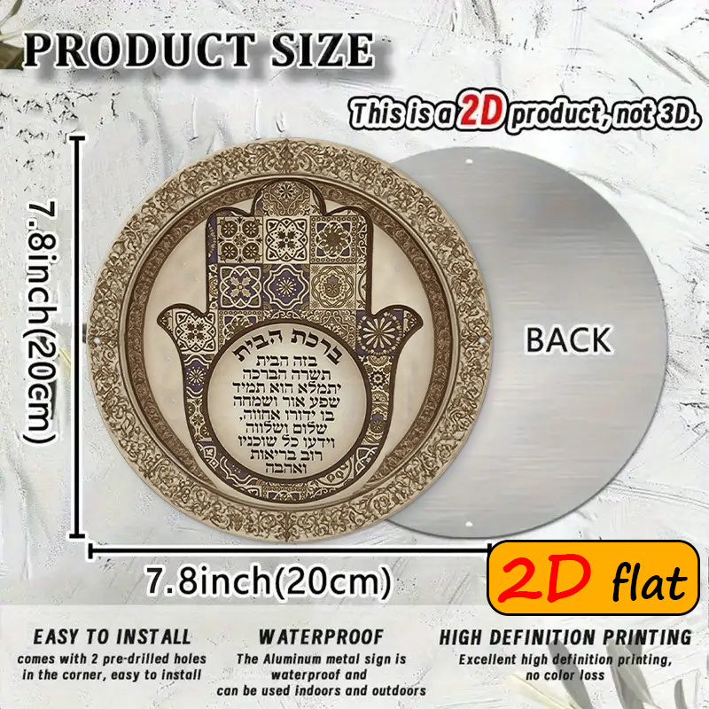 CIFBUY Exotic Hamsa Hand Alumi - Art & Craft Valley review and price