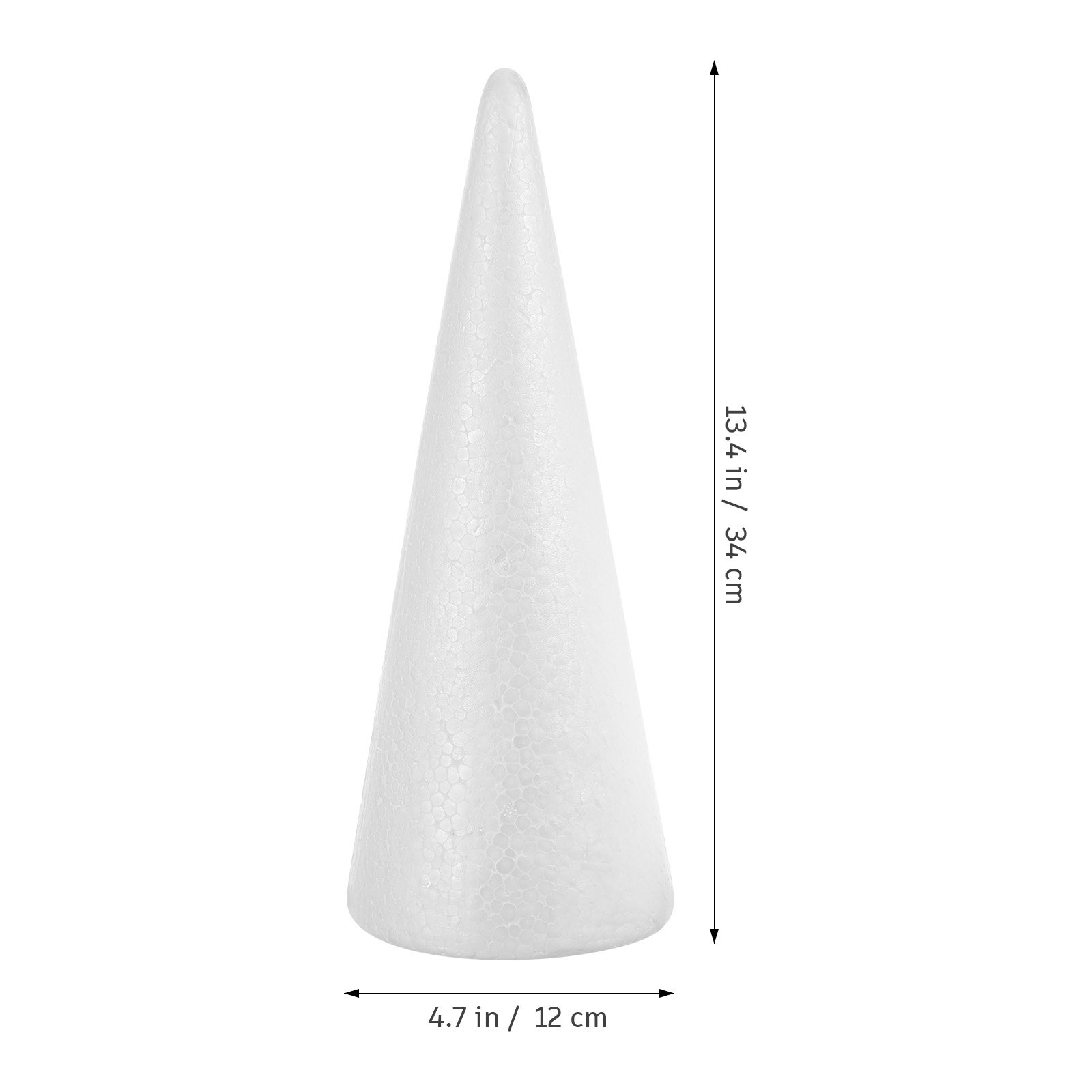 2Pcs White Polystyrene Foam Co - Art Craft For Preschool review and price