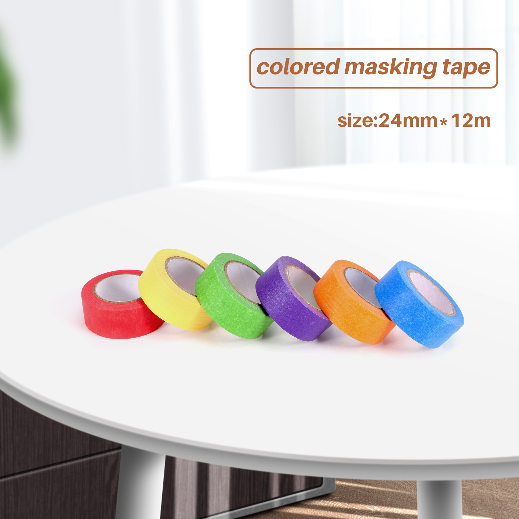 A84E-Colored Masking Tape,Colo - Craft And Art Difference review and price