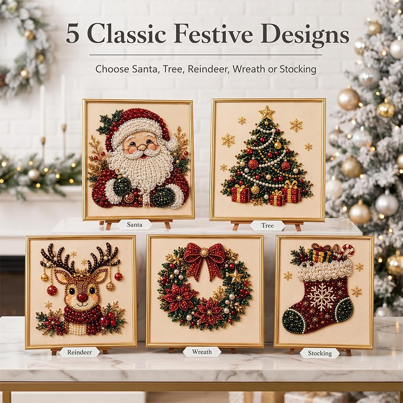 Christmas Pearl Diamond Painti - Art Craft For Christmas review and price