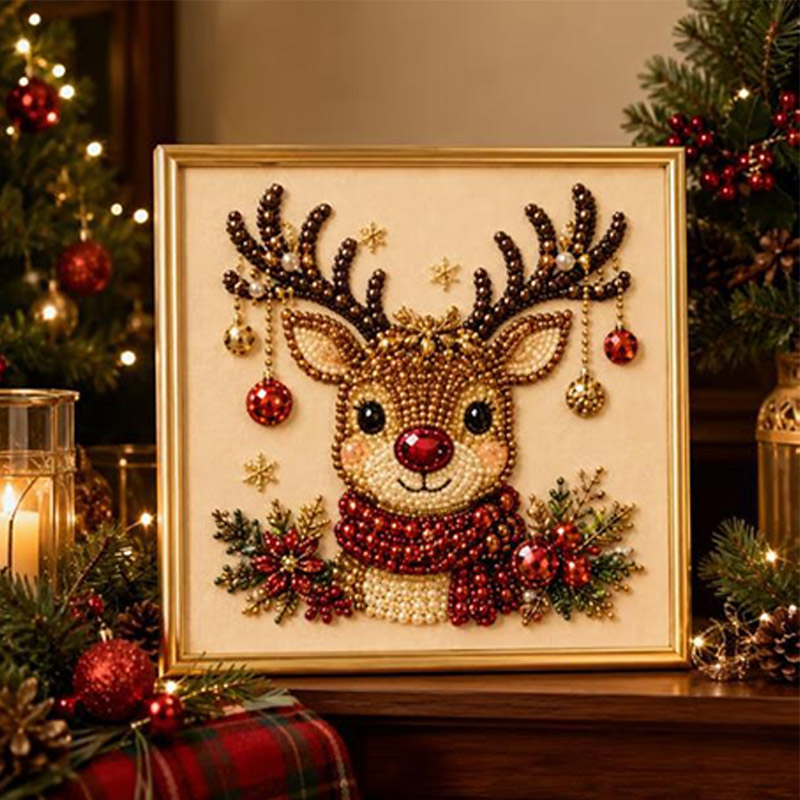 Christmas Pearl Diamond Painti - Art Craft For Christmas review and price