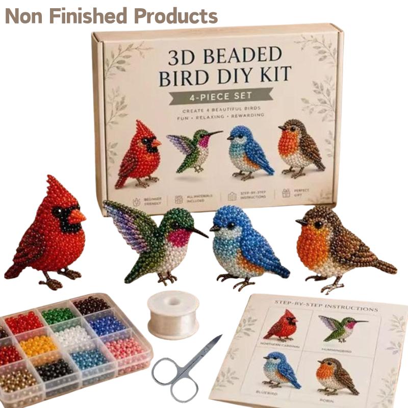 Handmade Beaded Bird DIY Craft - Craft And Art Difference review and price