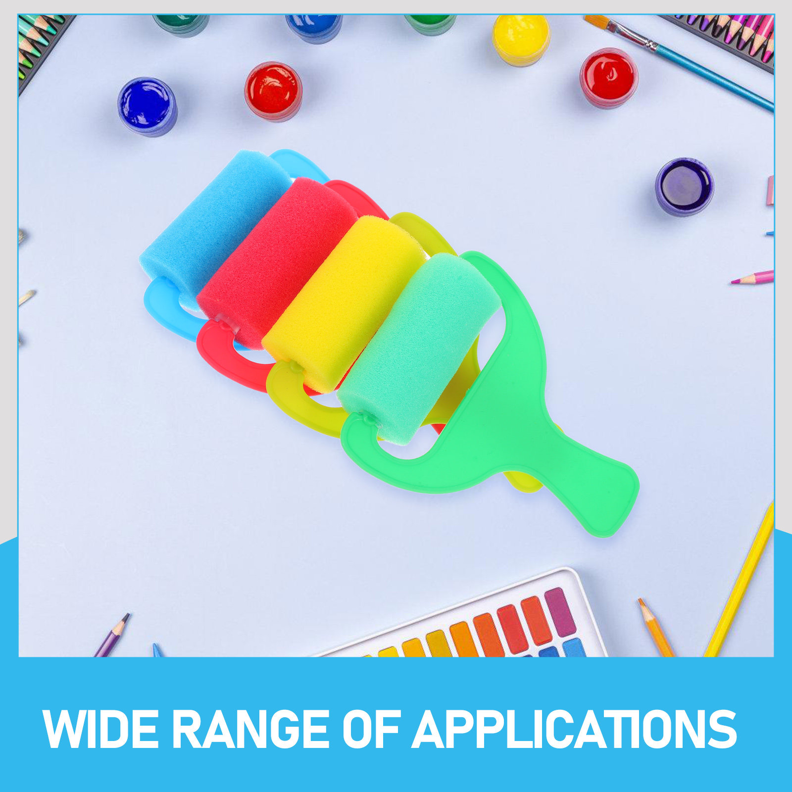 12Pcs Washable Sponge Painting - Craft And Art Difference review and price