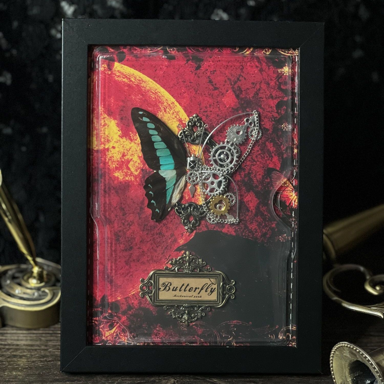Steampunk Butterfly Frame DIY  - Art Craft In Paper review and price