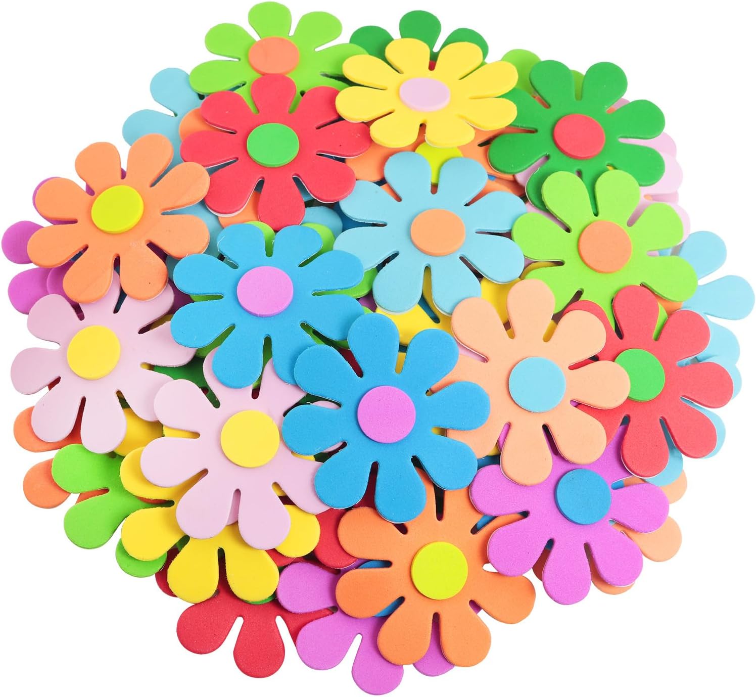 3D flower foam stickers Spring - Art Craft Flower review and price