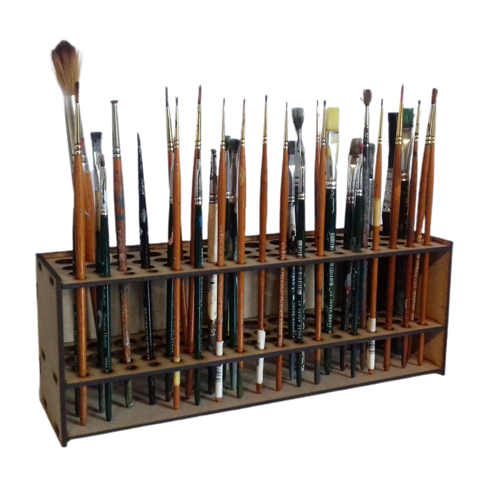 Paint Brush Holder 67-Slot Dou - Craft And Art Difference review and price