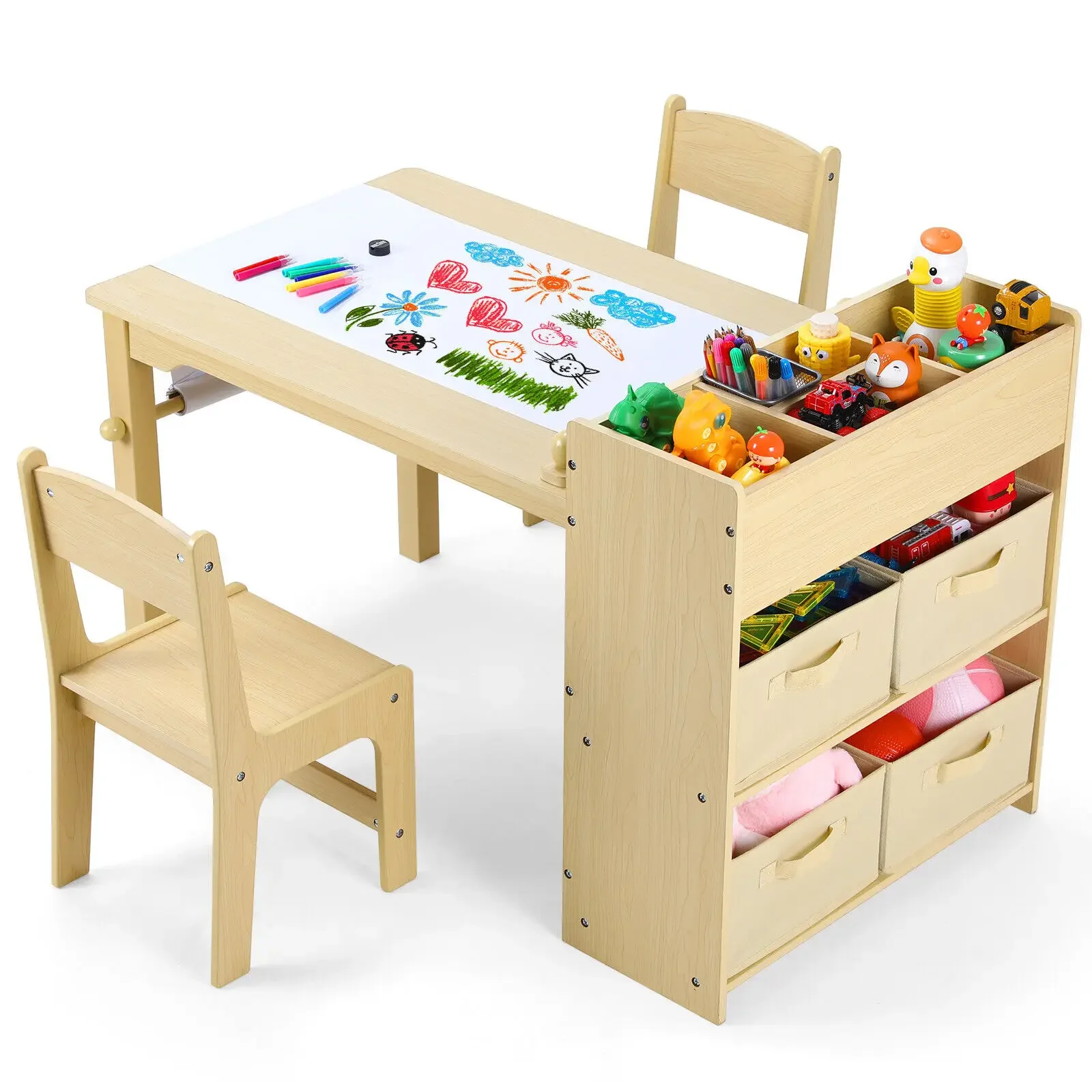 Kids Art Table & 2 Chairs Set  - Art And Craft Quotes For Kids review and price