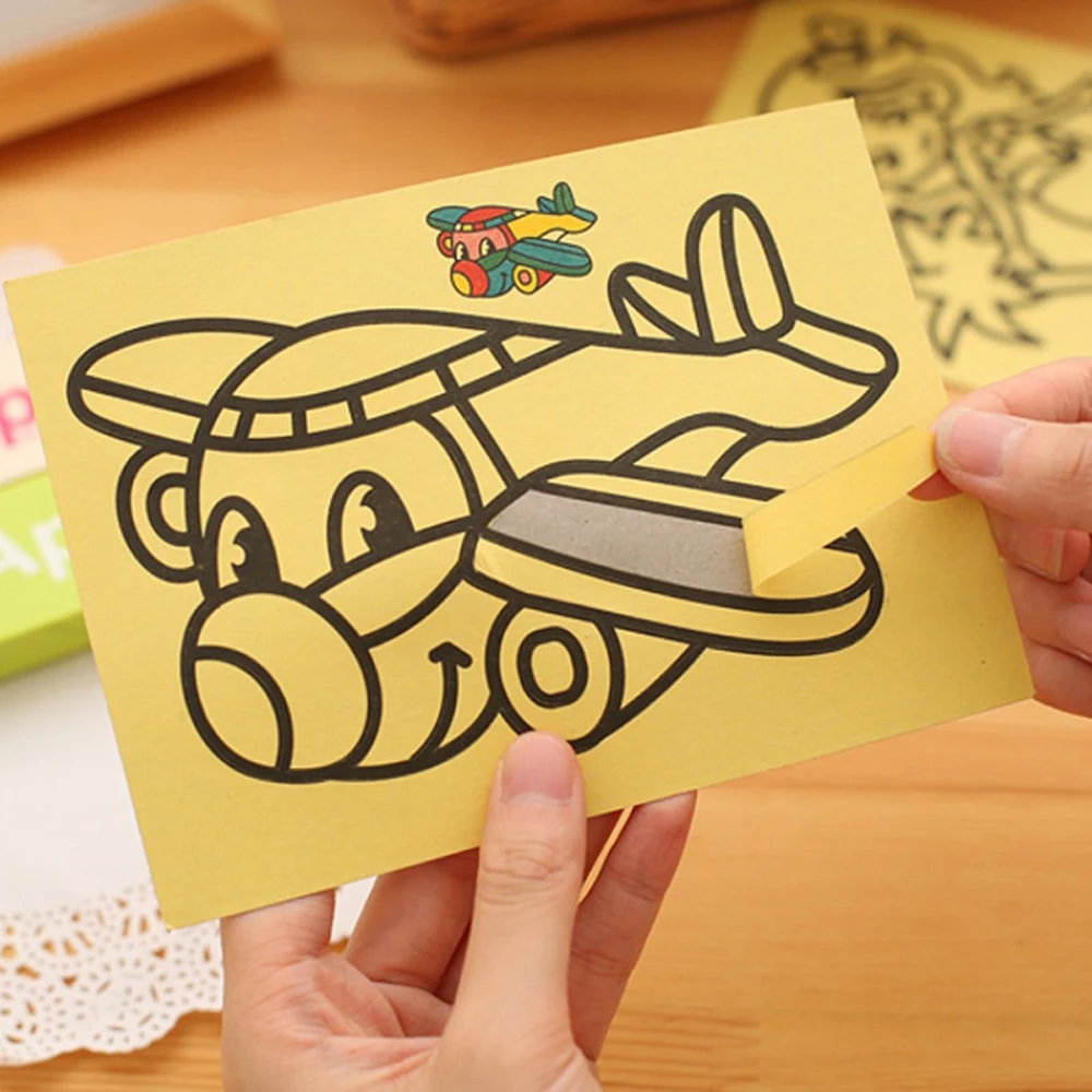 Childrens DIY Sand Art Kit Car - Art Craft For Preschool review and price