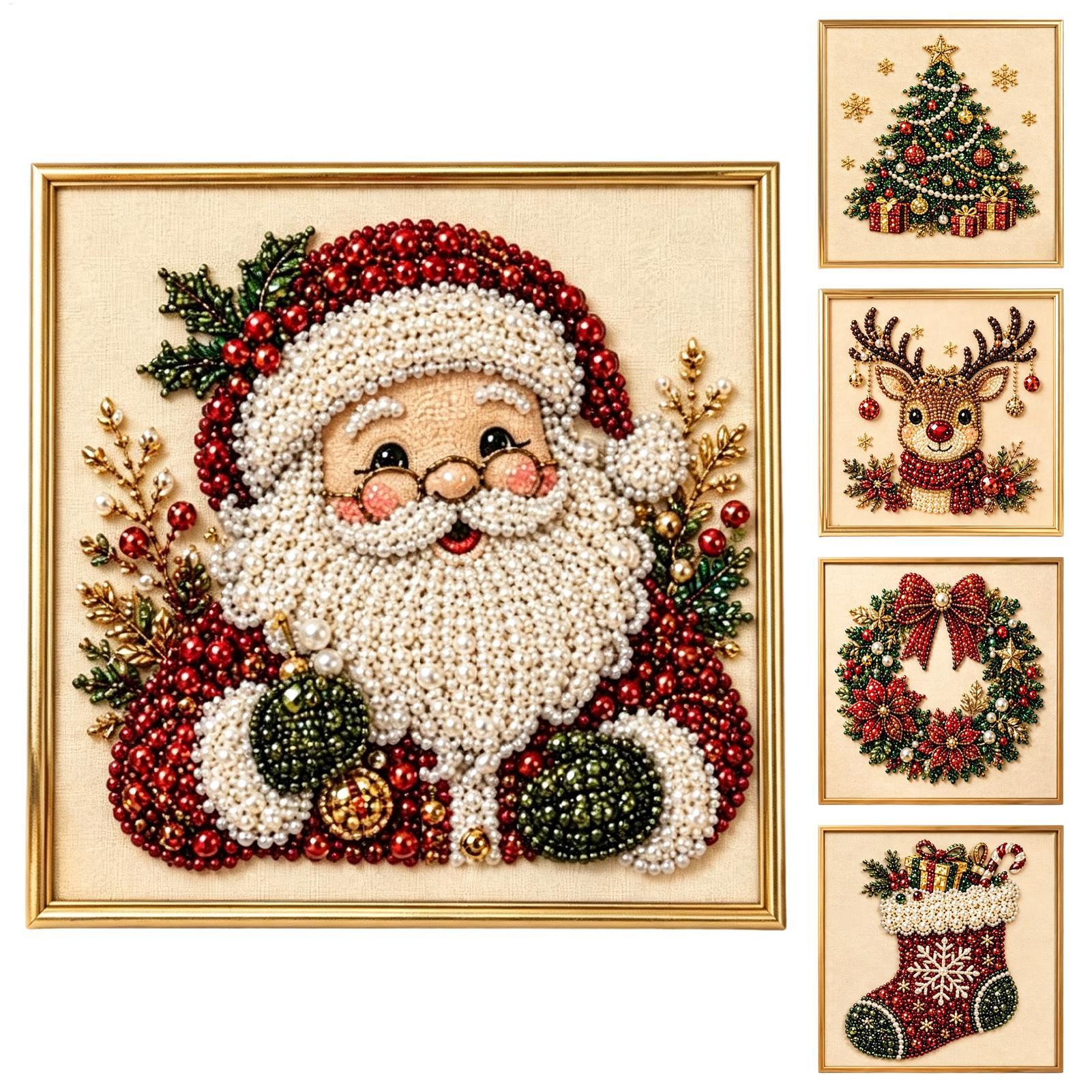 Pearl Painting Kit Christmas H - Art Craft For Christmas review and price