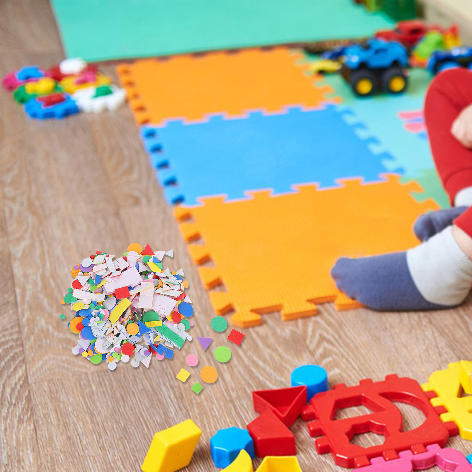 960Pcs Self Adhesive Kids Stic - Art Craft For Preschool review and price