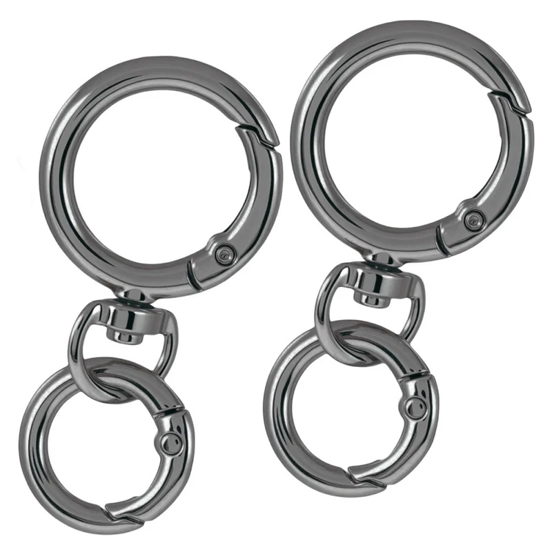 2Sets Round Spring Snap Carabi - Art Craft Gifts review and price