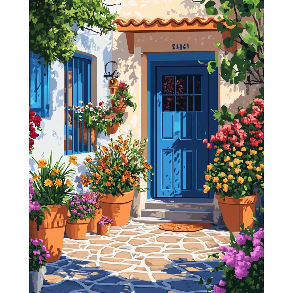 RUOPOTY The Blue Door Diamond  - Art Craft Decoration Ideas review and price