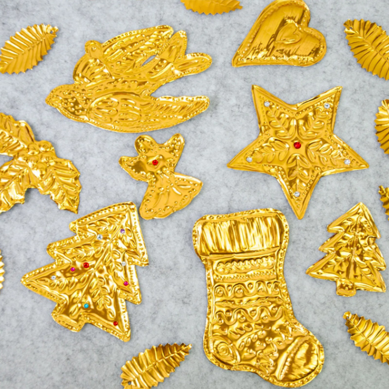 DIY Gold Foil Art Relief Chris - Art Craft In Paper review and price