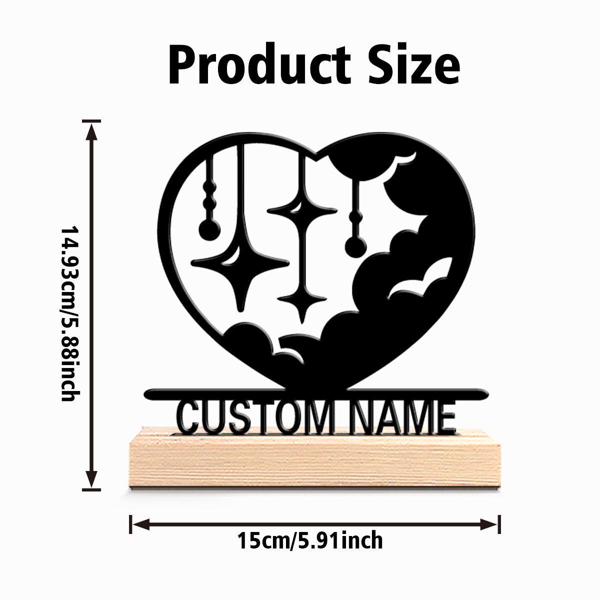 1pc Fashion love cloud Customi - Art Craft Gifts review and price