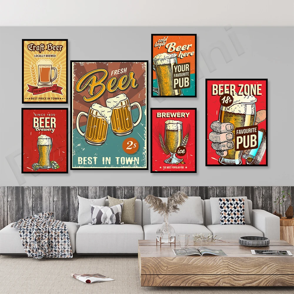 Favorite pub poster, brewery,  - Art Craft Decoration Ideas review and price