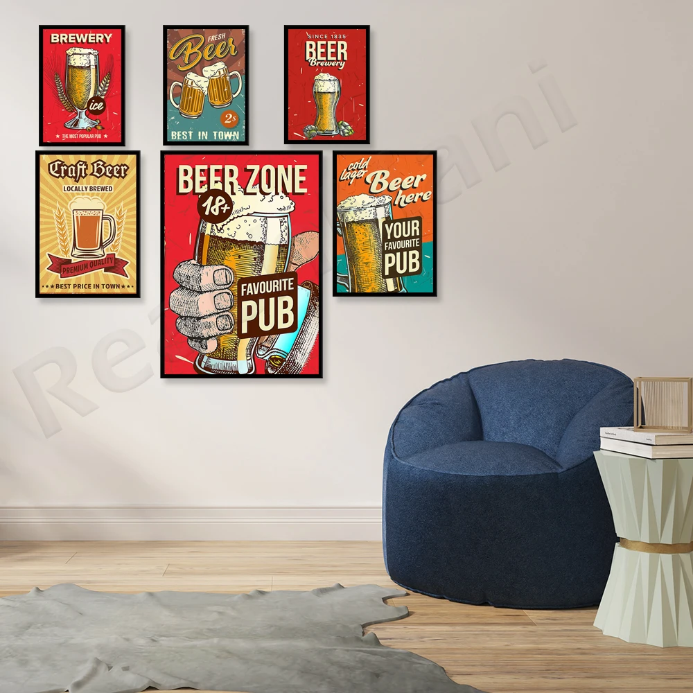 Favorite pub poster, brewery,  - Art Craft Decoration Ideas review and price
