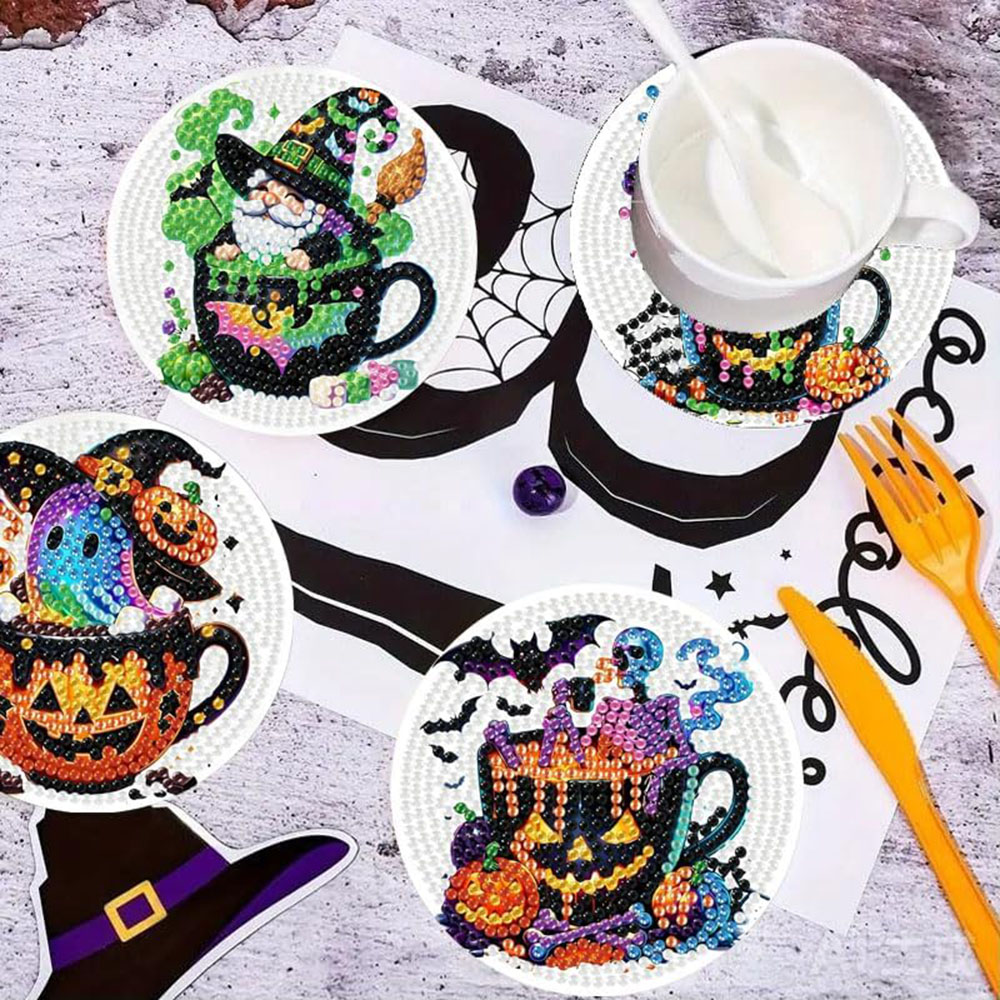 8PCS 5D Halloween Gnome Diamon - Art Craft Halloween review and price