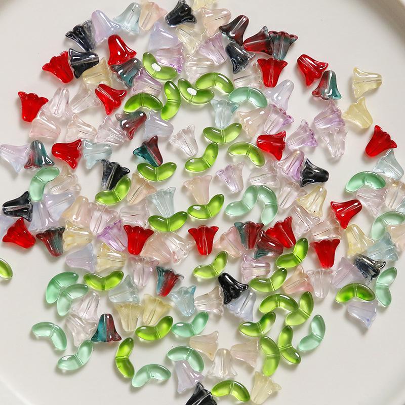Lampwork  Flower Beads 30Pcs M - Art Craft Flower review and price