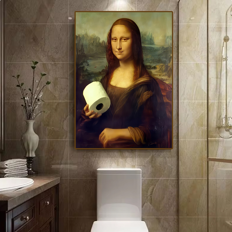 1pc Funny Abstract Bathroom To - Art Craft House review and price