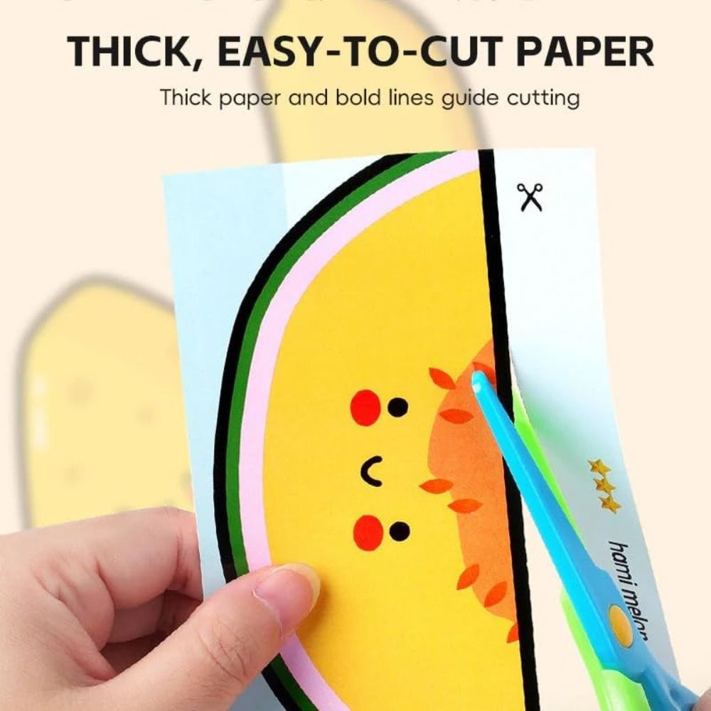 Safety Children Paper Cuttings - Art Craft For Preschool review and price