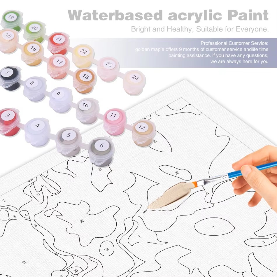 GATYZTORY Painting By Numbers  - Art Craft Decoration Ideas review and price