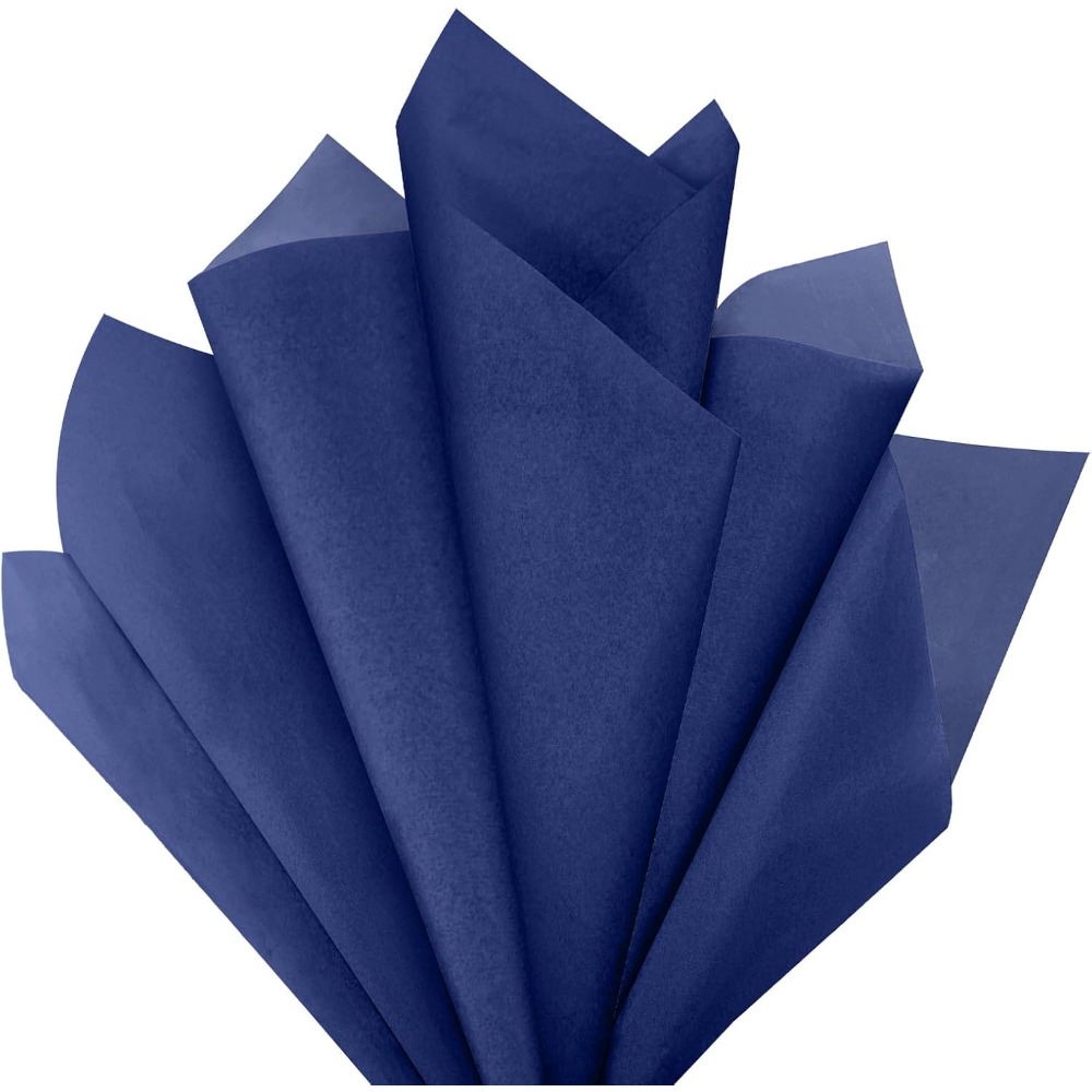 120 Sheets Navy Blue Tissue Pa - Art Craft Gifts review and price