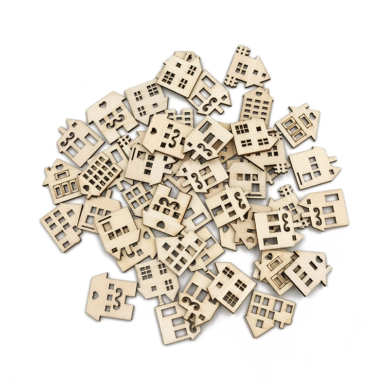 50pcs Unpainted Wood Slices fo - Art Craft For Preschool review and price